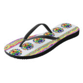 Floral Colorful Teenslippers (Schuin)
