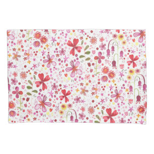 Floral Colorful Watercolor Boho Kussensloop