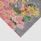 Floral Confetti Op Art Tissuepapier (Detail)