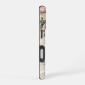 Floral Coquette patroon iPhone 16 Hoesje (Rechterkant)