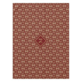 Floral Corset Damask Patroon Tafelkleed (Voorkant)