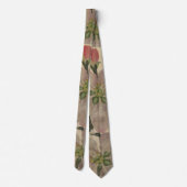 Floral : Cravate Vintage (Dos)