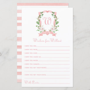 Floral Crest wenst Baby