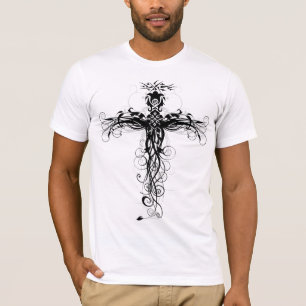 Floral Cross #5 T-shirt