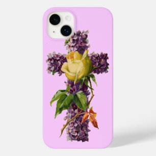 Floral Cross Case-Mate iPhone 14 Plus Hoesje