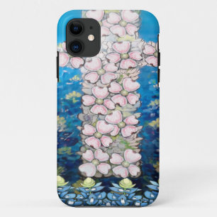 Floral Cross iPhone 11 Hoesje
