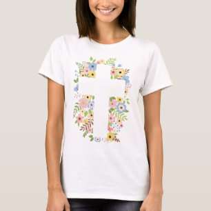 Floral Cross Tshirt