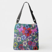 Floral Crossbody bag Crossbody Tas (Voorkant)