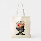Floral Crown Beauty Tote Bag (Achterkant)