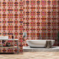 Floral Custom 2' x 4', Getextureerd vinyl