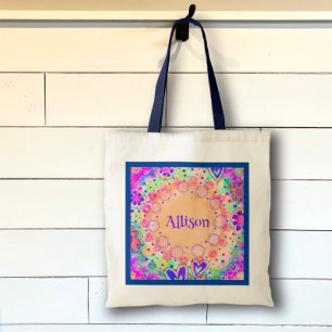 Floral Custom Inspirivity Canvas tas