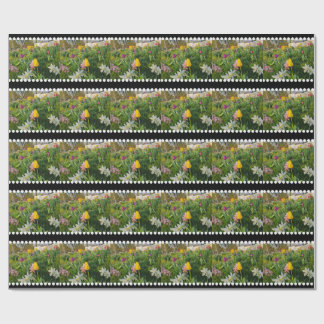 Floral Custom Wrapping Paper Cadeaupapier