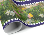 Floral Custom Wrapping Paper Cadeaupapier (Rol Hoek)