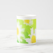 Floral Daisy Bone China Mok (Voorkant)