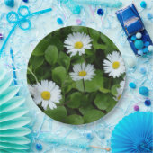 Floral Daisy Custom Paper Bord 9 in (Feest)