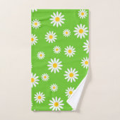 Floral Daisy Motif (Serviette à main)