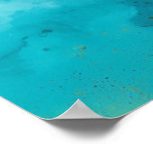 Floral Daisy Semi-Gloss Poster Art Mur (Coin)