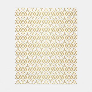 Floral damask seamless pattern. Elegant Fleece Deken