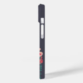 Floral Dark Boho Case-Mate iPhone Case (Achterkant / Links)