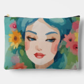 Floral Daydream Portrait Etui (Voorkant)