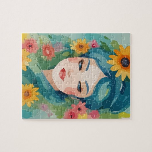 Floral Daydream Portrait Legpuzzel (Horizontaal)