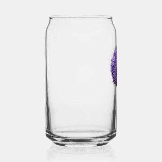 Floral de fleurs d'Allium pourpre (Droite)