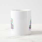 Floral Deathly Hallows Graphic Extra Grote Beker (Voorkant)