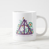 Floral Deathly Hallows Graphic Extra Grote Beker (Rechts)