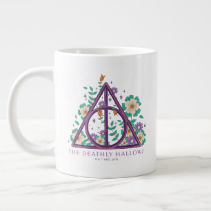 Floral Deathly Hallows Graphic Extra Grote Beker