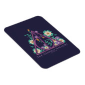 Floral Deathly Hallows Graphic Magneet (Rechterzijde)