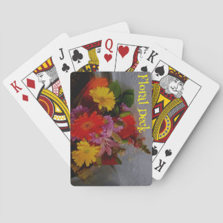 Floral Deck of Playing Cards Pokerkaarten