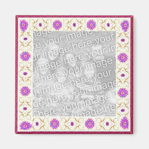 Floral Deco  Magnet Magneet