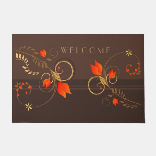 Floral Decor Deurmat (Voorkant)