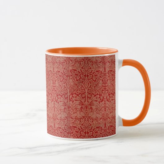Floral Decorative Art Pattern William Morris Mok (Rechts)