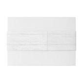 Floral Deer Antler Bouquet Rustic Wedding Monogram Uitnodigingen Wikkel (Achterkant Voorbeeld)