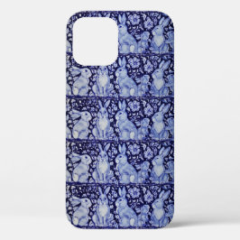 Floral Delft Dedham Chinoiserie iPhone 12 Hoesje