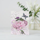 Floral Delight Briefkaart (Staand voorkant)