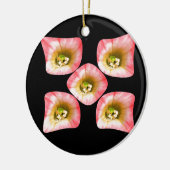 Floral Delight Keramisch Ornament (Links)