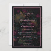 Floral Delight Wedding Uitnodiging (Voorkant)