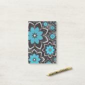 Floral Design 14 Post-it® Notes (Op bureau)