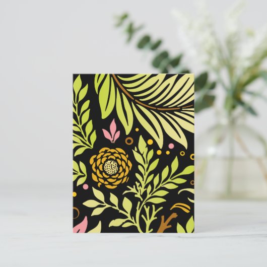 Floral Design 18 Briefkaart (Staand voorkant)