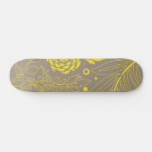 Floral Design 18 Skateboard (Horizontaal)