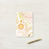 Floral Design 19 Post-it® Notes (Op bureau)