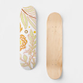 Floral Design 19 Skateboard (Voorkant)