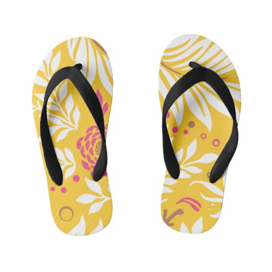 Floral Design 24 Kinder Teenslippers (Voetbed)