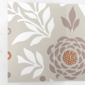 Floral Design 25 Drieluik Wenskaart (Binnenzijde eerst)