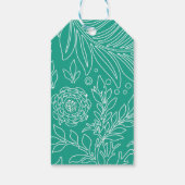 Floral Design 34 Cadeaulabel (Achterkant)