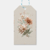 floral design cadeaulabel (Voorkant)