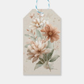 floral design cadeaulabel (Achterkant)