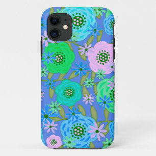Floral design iPhone 11 hoesje